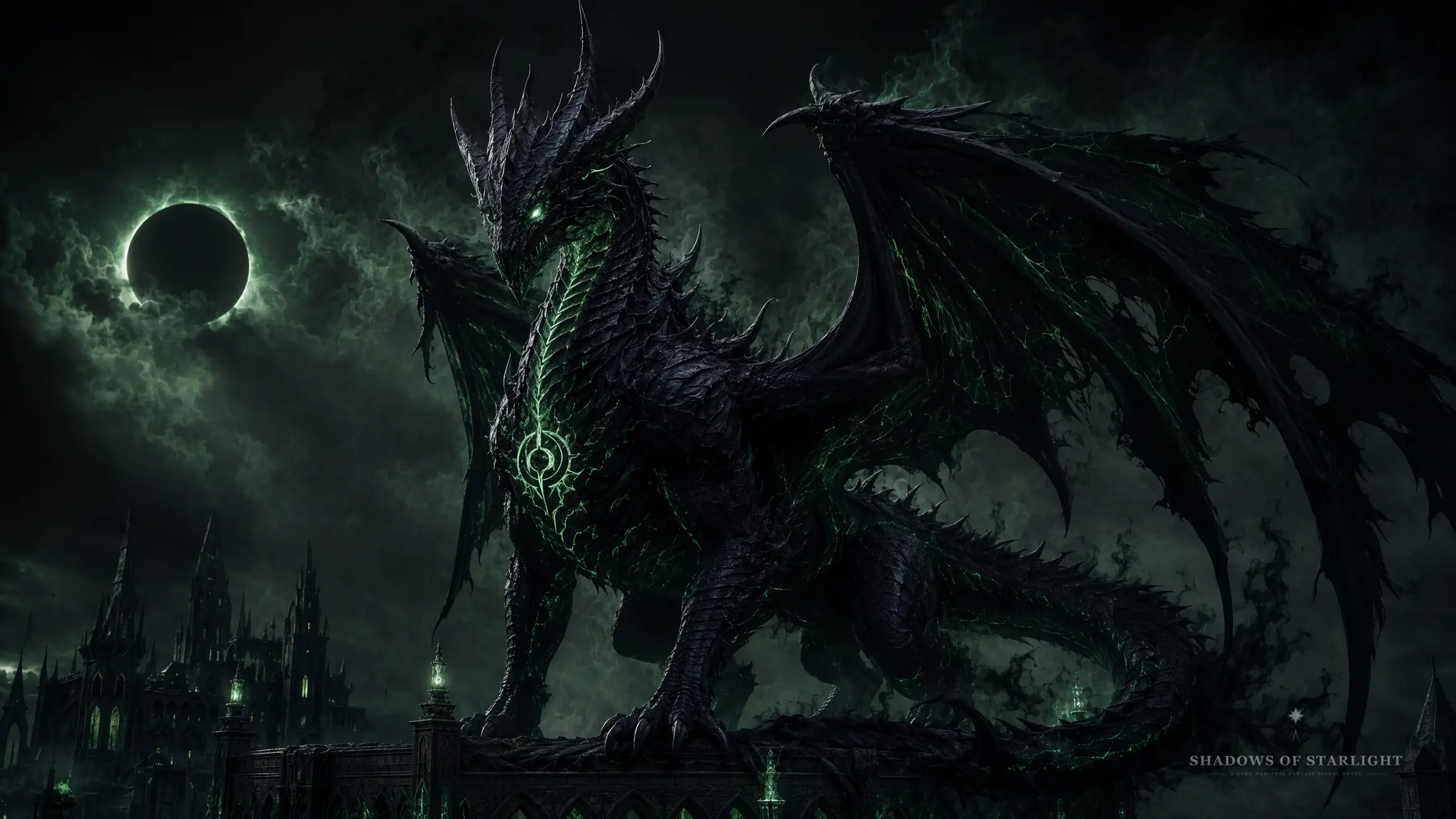 The dragon Nyxareth
